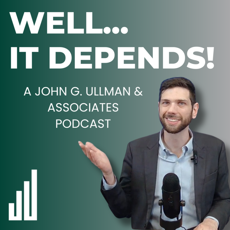 well it depends cover graphic